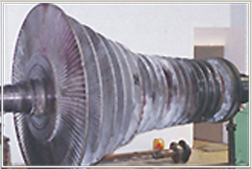 Machining of 62.5 MW Turbine Rotor