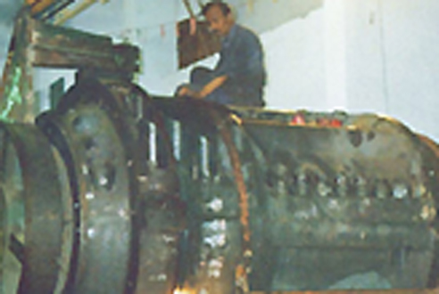 Repairing-fo-Thrust-Collar-of-Hydro-Turbine,-Koyana